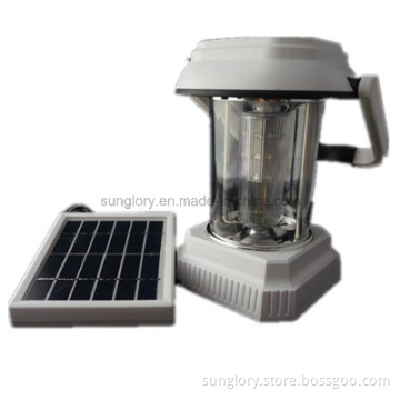 2W Super Bright Solar LED Lantern with Mobile Phone Charger